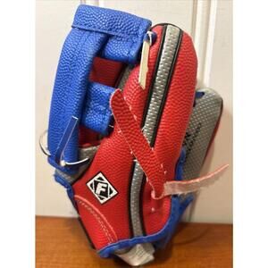 Franklin Baseball Glove Ready 2 Play RTP9N Right Hand Red/Blue 9” Mitt Great Con